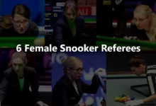 6 Female Snooker Referees
