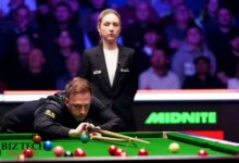 Masters Snooker final referee Tatiana Woollaston is banned from officiating one player