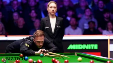 Masters Snooker final referee Tatiana Woollaston is banned from officiating one player