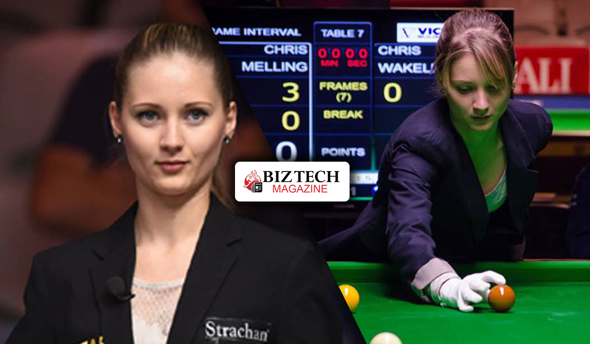 Proletina Velichkova Snooker Referee