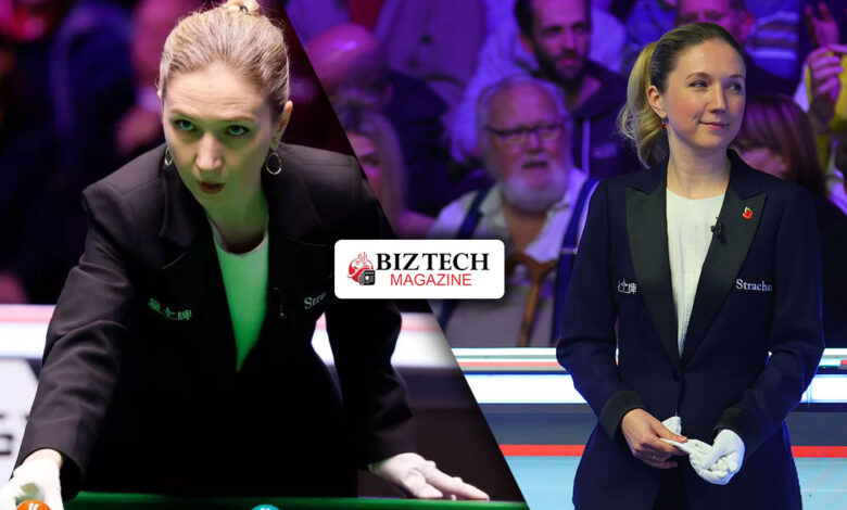 Tatiana Woollaston Snooker Referee