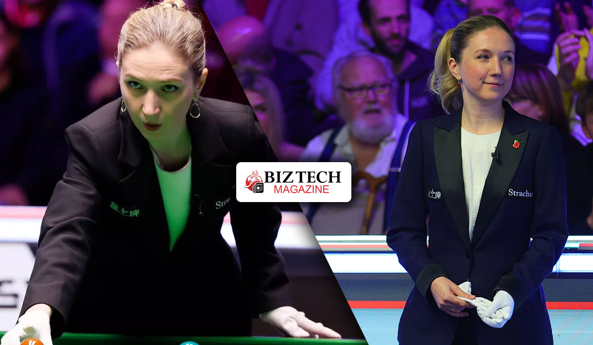 Tatiana Woollaston Snooker Referee