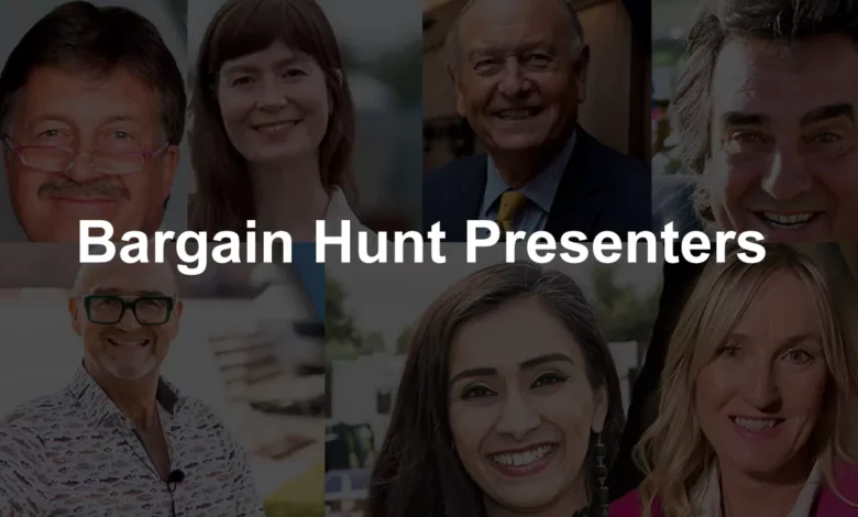 Bargain Hunt Presenters: BBC Hosts & Experts